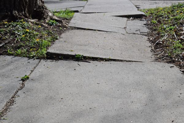 Sidewalk Raising in Dade City